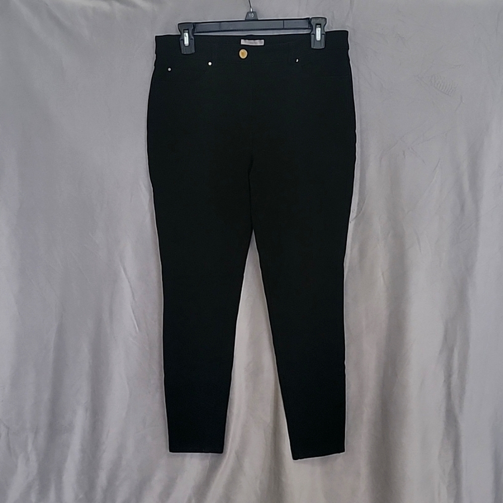 H&M Black Skinny Jeans, Size 8, Stretch, Waist Mid Rise